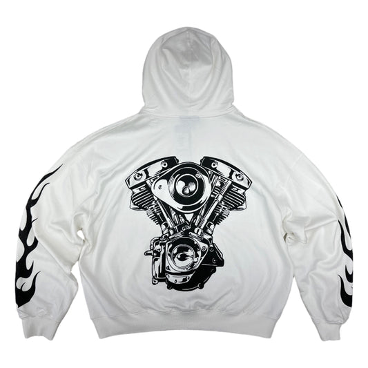 concept la mc hoodie white