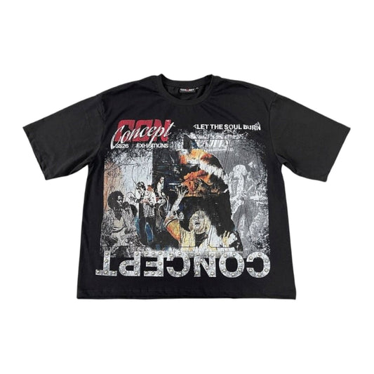 Concept LA Soul Boxy Tee — Black — Concept LA — view 2