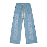 Forever Situated Nylon Track Pant — Light Blue