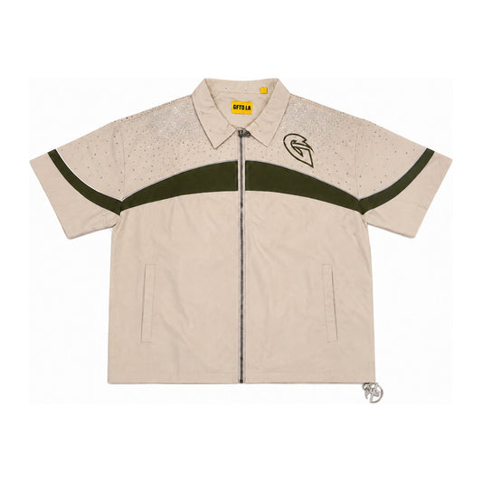 GFTD LA Apex Shirt and Pants Set — Bone — GFTD LA — view 2