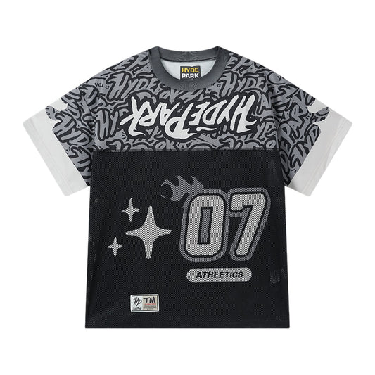 Hyde Park Jersey 07 Tee — Black — Hyde Park — view 2