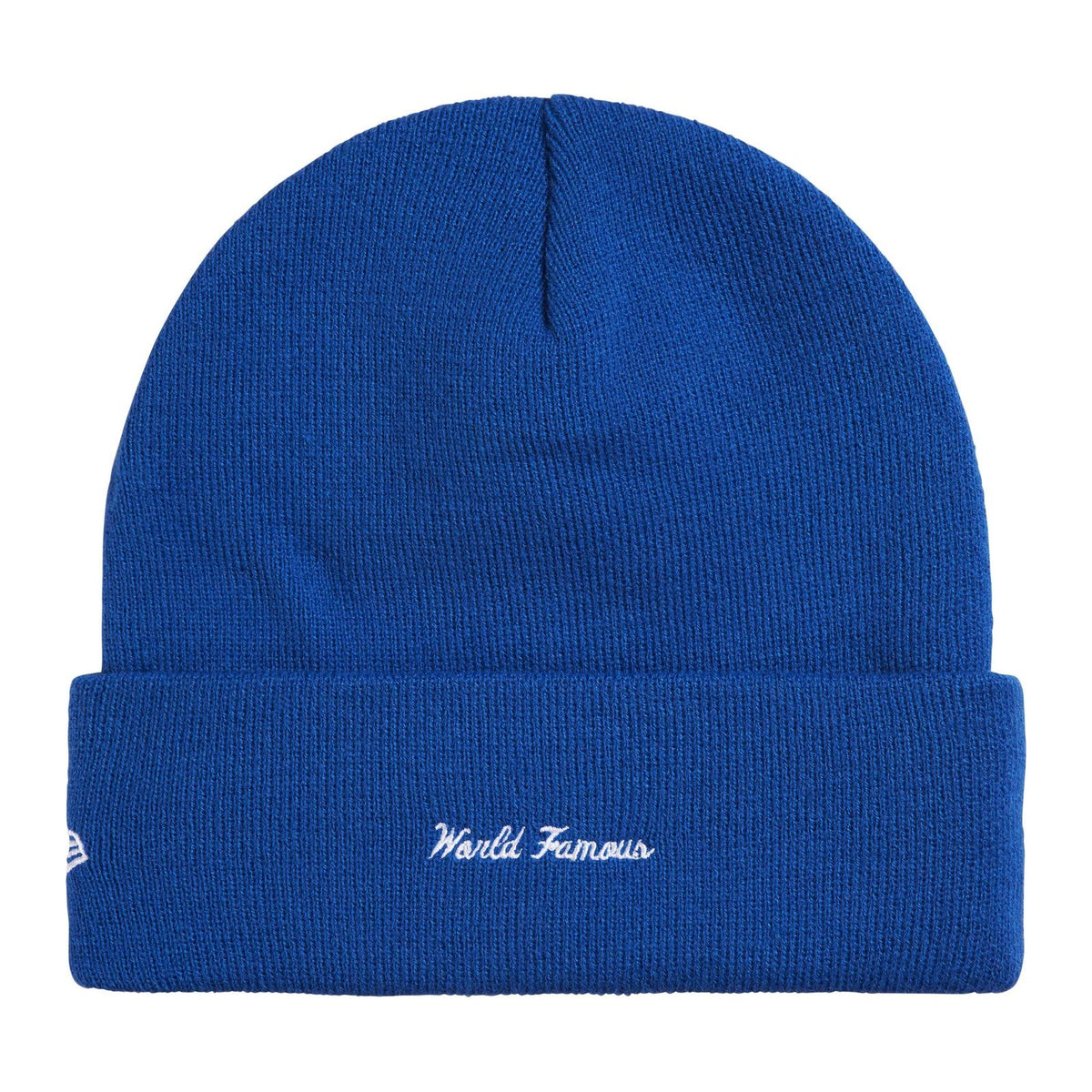 Supreme x New Era Action Beanie — Royal Blue — view 2