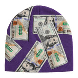 Supreme Money Beanie — Purple