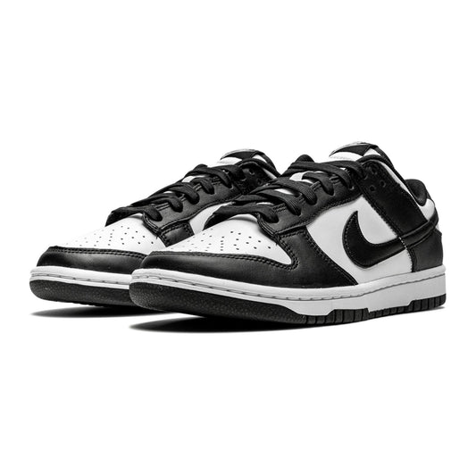nike dunk low retro white black panda