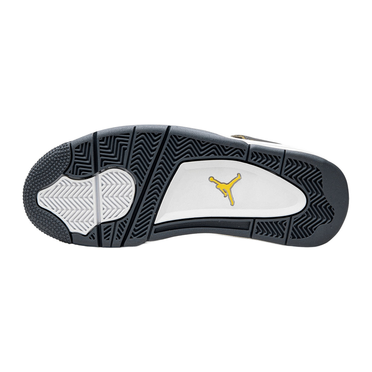 Nike Air Jordan 4 Retro "Lightning" — Tour Yellow/Dark Blue Grey — view 4
