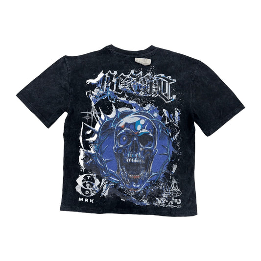 REASON "Have Mercy" Wolf Tee — Black Wash — view 2