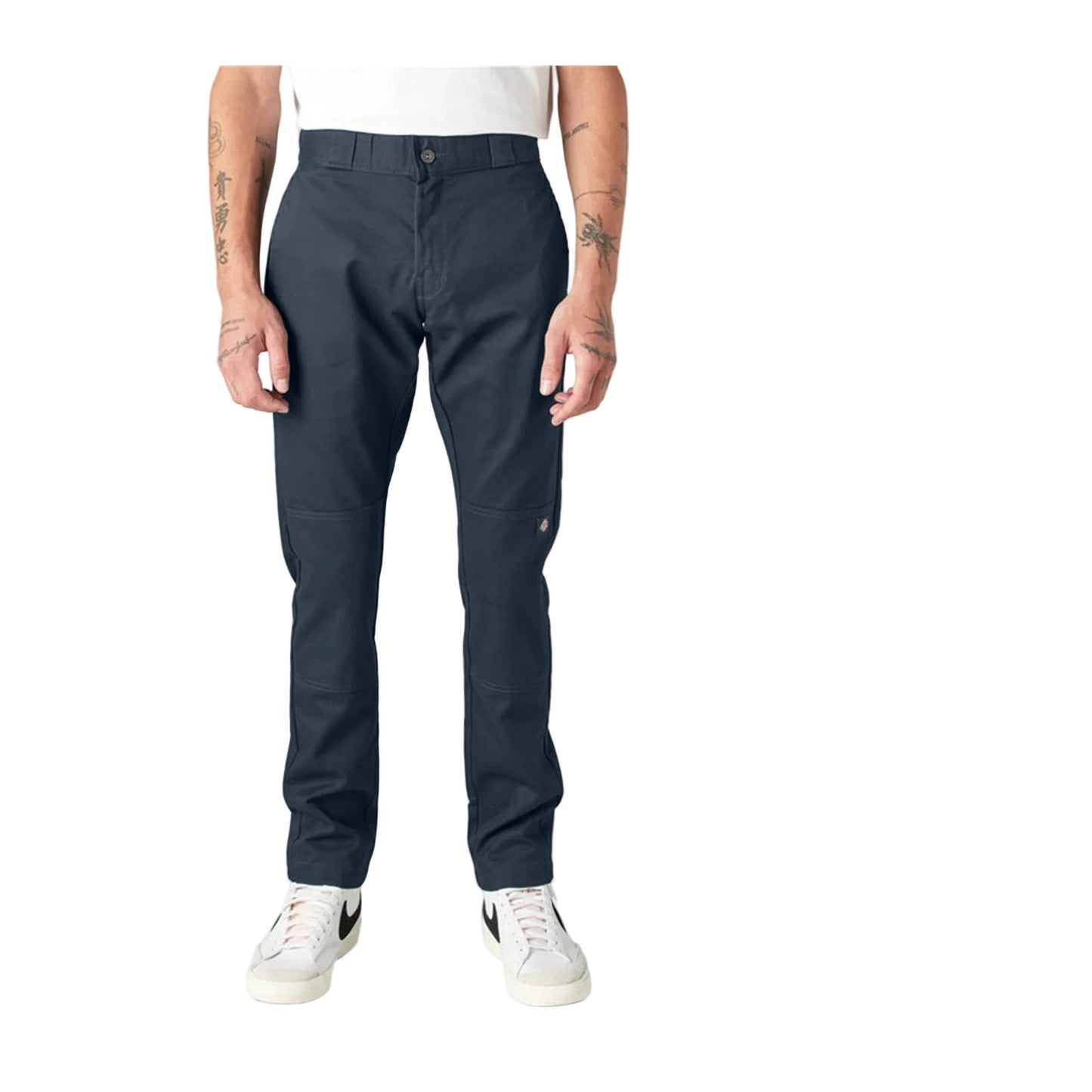Dickies FLEX Skinny Fit Double Knee Work Pant — Dark Navy