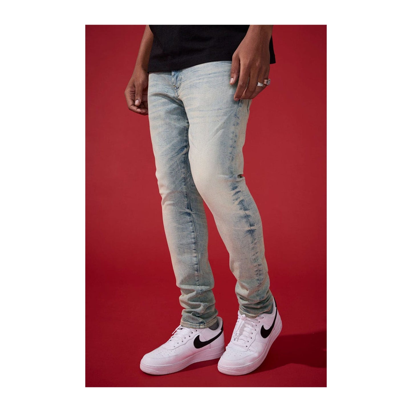Jordan Craig Martin Stacked Jean — Cream Wash