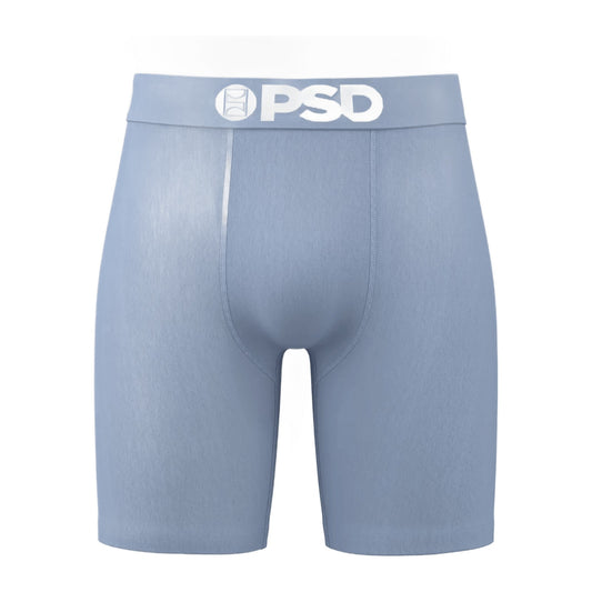 PSD Solids "Blue Dust" Cotton Boxer Brief — view 2