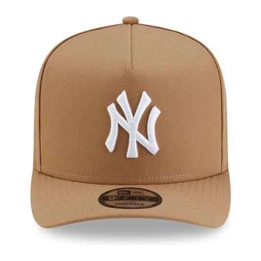 New Era New York Yankees 9FIFTY A-Frame Snapback — Khaki