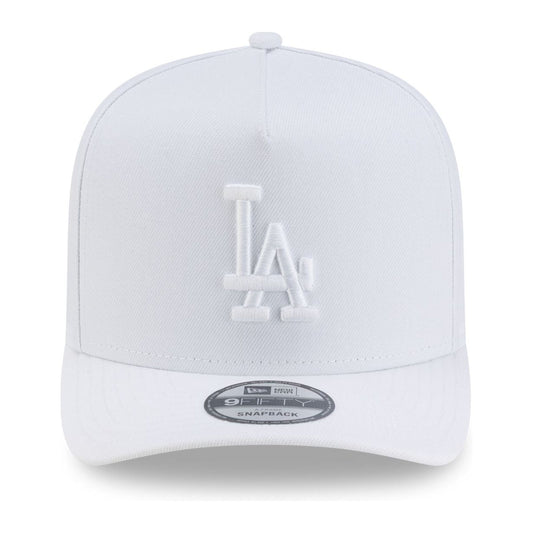 New Era Los Angeles Dodgers 9FIFTY A-Frame Snapback — Optic White, view 2