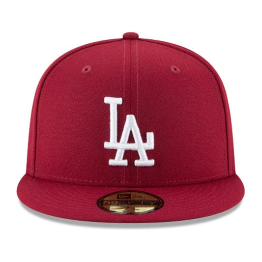New Era Los Angeles Dodgers 59FIFTY Fitted — Cardinal