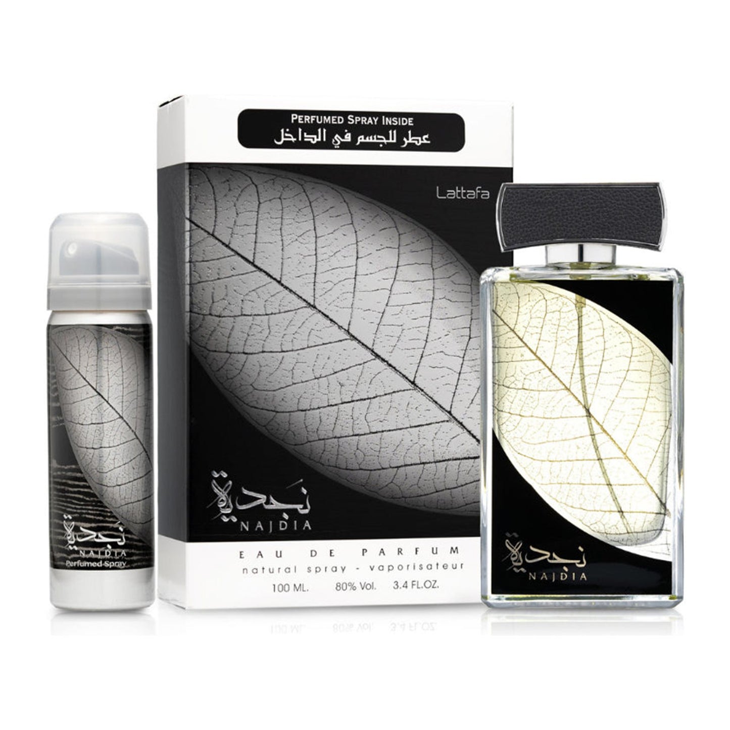 Lattafa Najdia Eau de Parfum Gift Set — 100ml