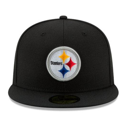 New Era Pittsburgh Steelers On-Field 59FIFTY Fitted — Black