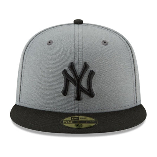 New Era New York Yankees 59FIFTY Fitted — Storm Grey/Black