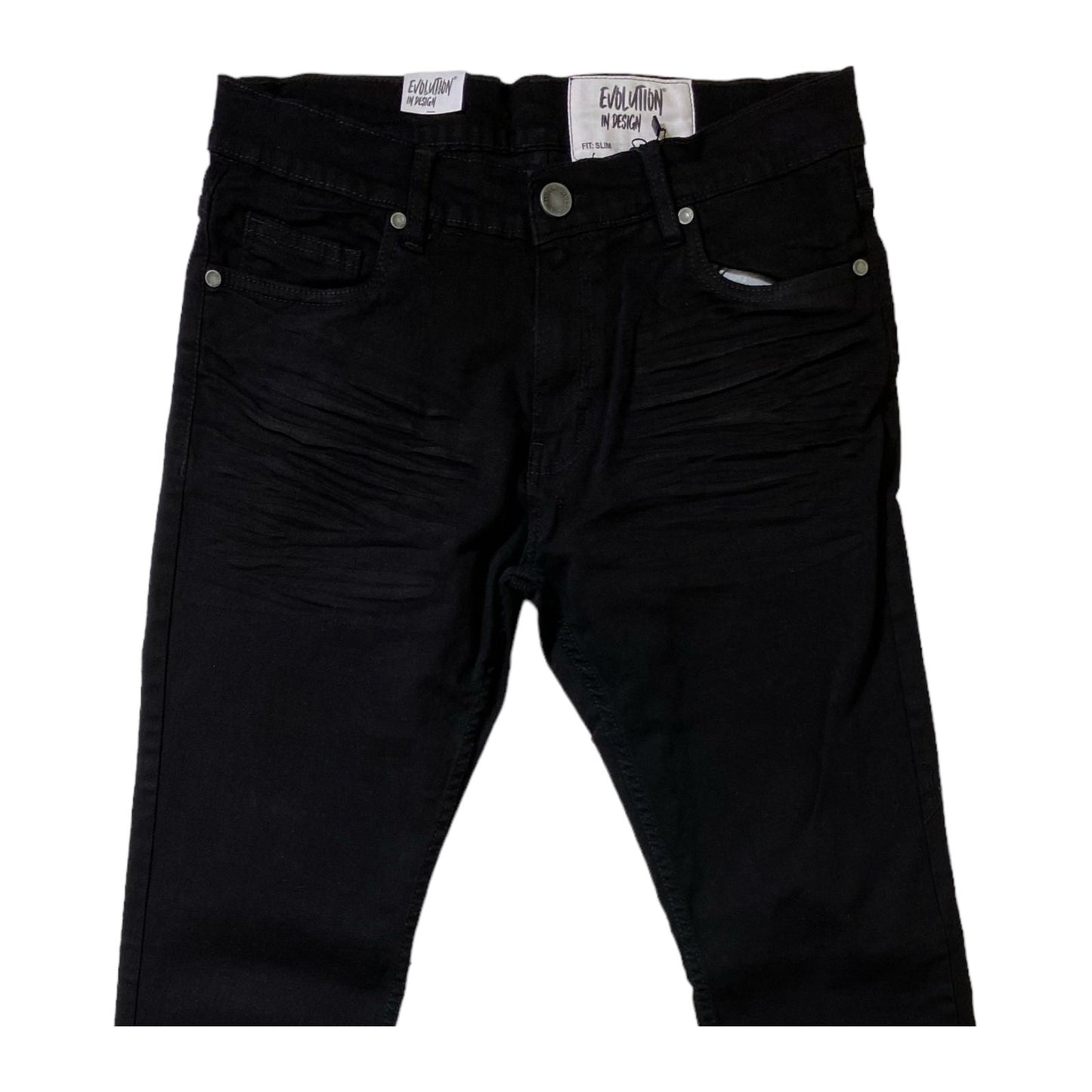 Evolution in Design Slim Jean — Jet Black