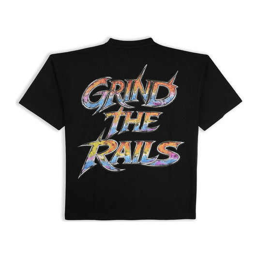 FWRD Denim "Grinding" Skate Tee — Black