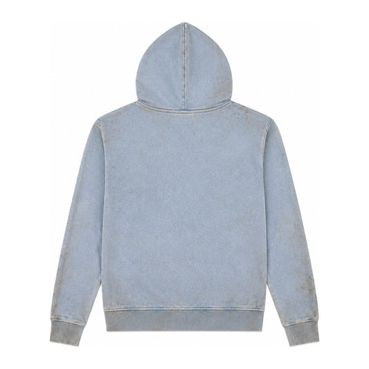 Prestige "Young General" Zip-Up Hoodie — Blue Wash — view 2