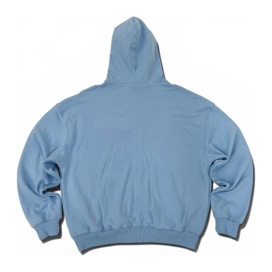 Concept LA "Cherub 1" Zip-Up Hoodie — Baby Blue — view 2