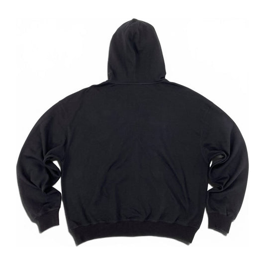 Concept LA "Cherub 2" Zip-Up Hoodie — Black — view 2