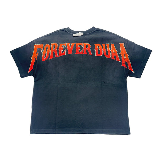duaa panther flames tee black