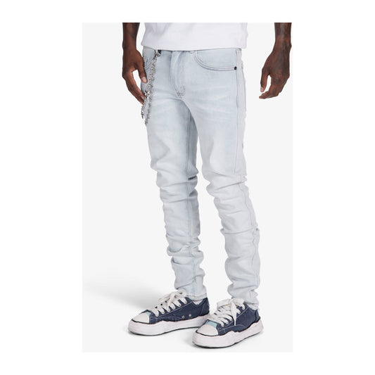 Melee Chain Jean — Light Ice Blue