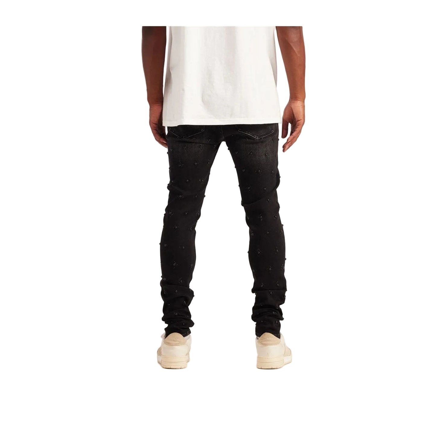 Embellish "Cygnus" Skinny Jean — Washed Black, view 2