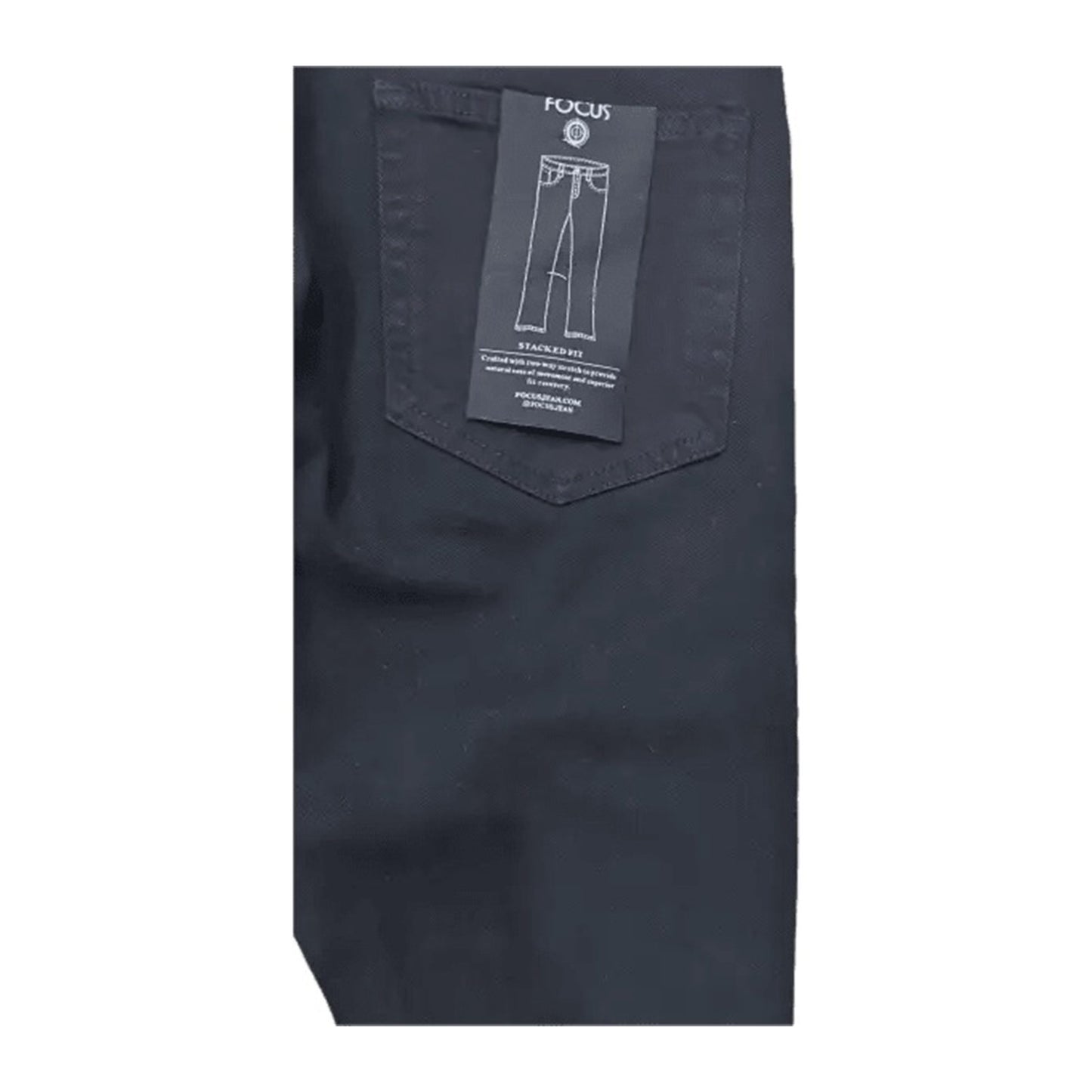 Focus 5251 Denim — Solid Black