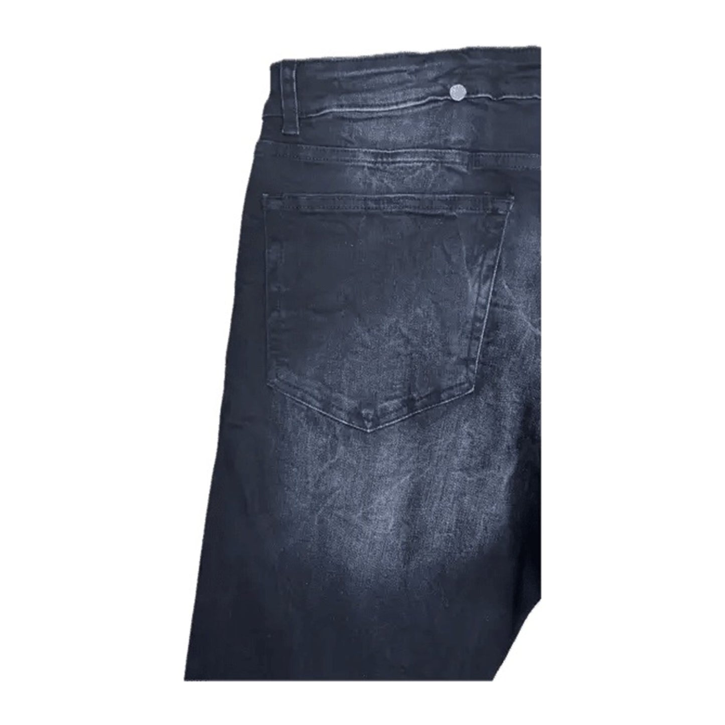 Focus 5251 Washed Denim — Black