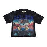 BKYS "Hell Run" Rhinestone Tee - Black