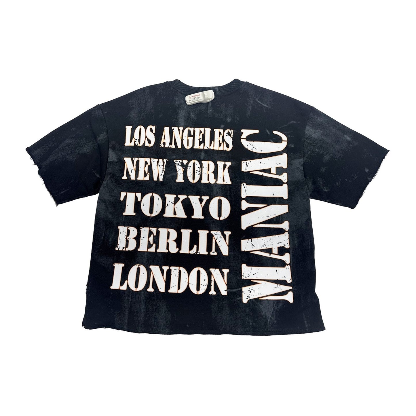 BKYS "Maniac" Rhinestone Tee - Black