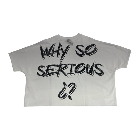 syndicate why so serious tee white