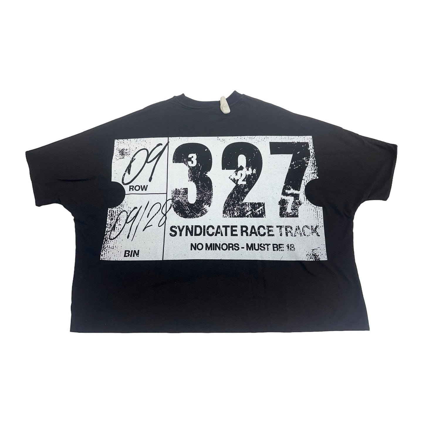 Syndicate "Narcan" Race Track Tee — Black