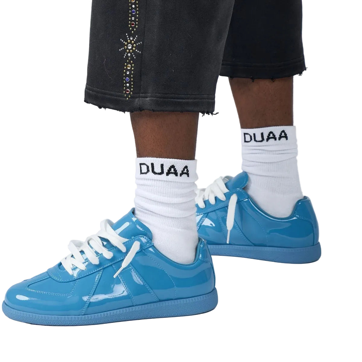 Duaa SALM 28 Shoe — Sapphire Blue
