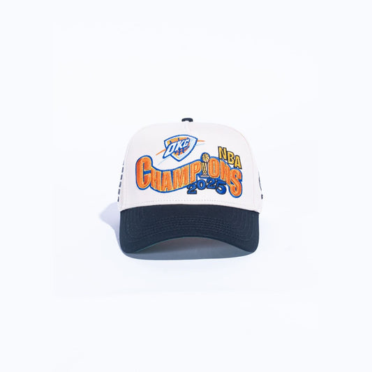 Reference OKC Champs Cream/Black snapback hat