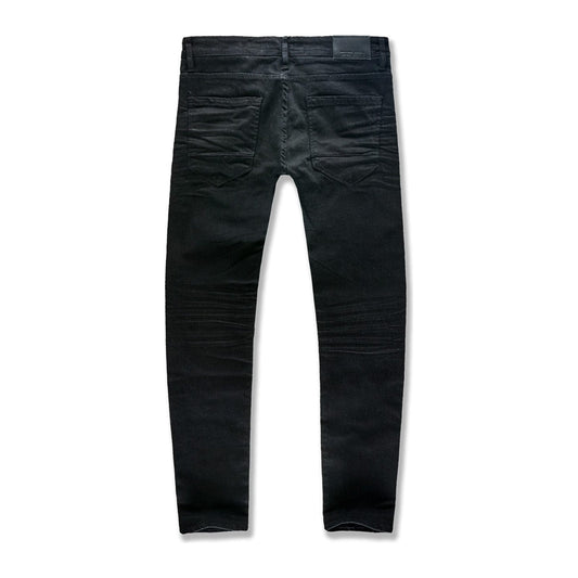 Jordan Craig Collins "Tribeca" Twill Pant — Black — Jordan Craig — view 2