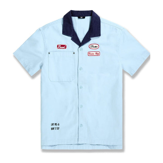 Jordan Craig Legacy Edition Service Blue Tee — Jordan Craig — view 2