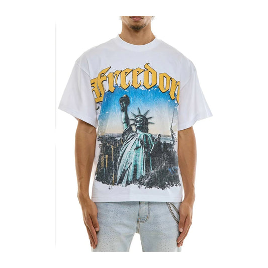 KDNK "Freedom" Tee — White — KDNK — view 2