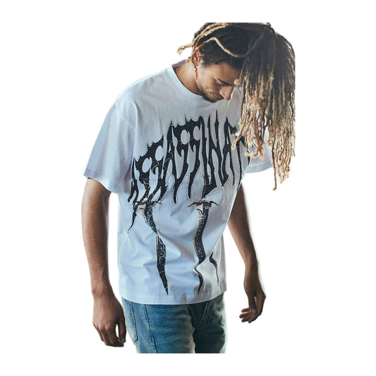 KDNK "Daggers" Tee — White — KDNK — view 2