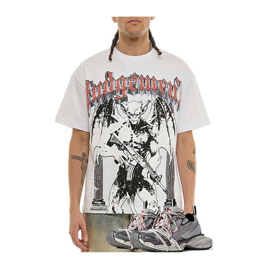 KDNK "Gargoyle" Tee — White — KDNK — view 2