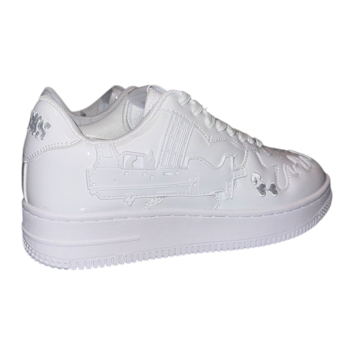 Love Kills "Purgers" Sneaker — White — Love Kills — view 4
