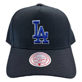 Mitchell & Ness Los Angeles Dodgers Pro Pinch Snapback — Black/Blue