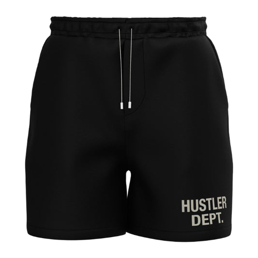 Point Blank "Hustler Dept" Sweat Short — Navy — Point Blank — view 2