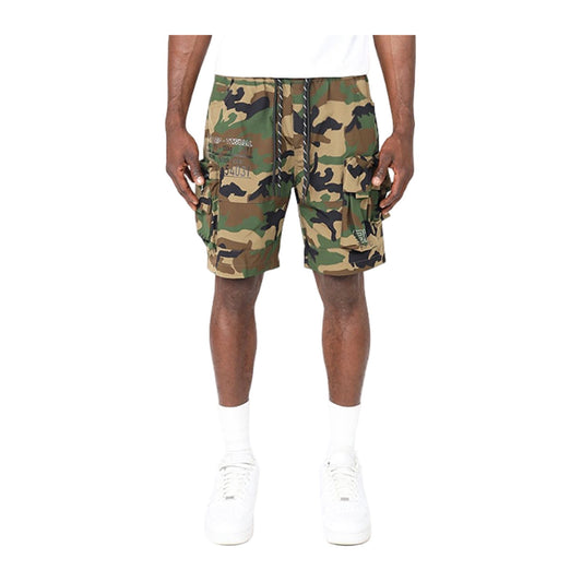 Smoke Rise New York Wood Camo Shorts — Smoke Rise New York — view 2