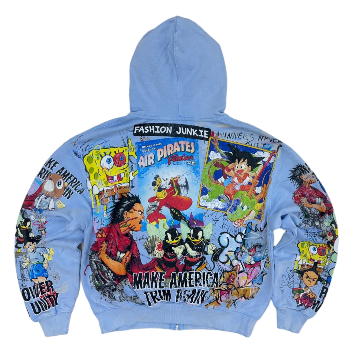 syndicate unity 2 0 zip up blue 2