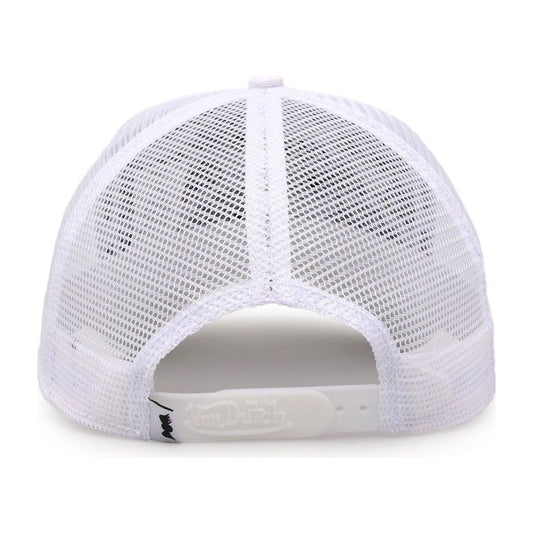 Von Dutch Trucker Cap — White — back