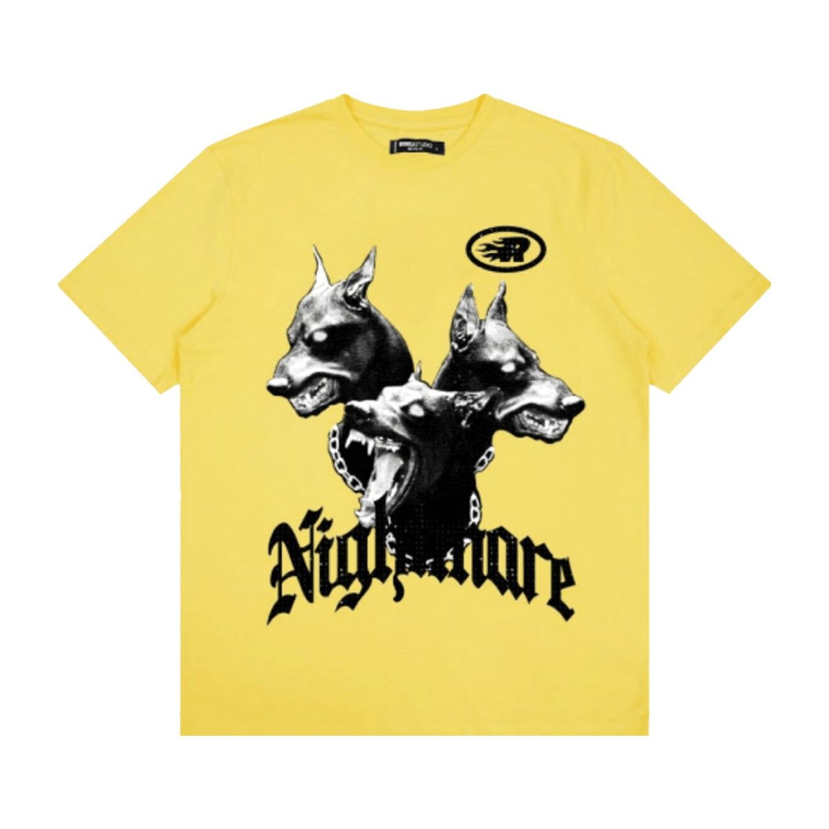 Roku Studio "Nightmare" Doberman Tee — Yellow