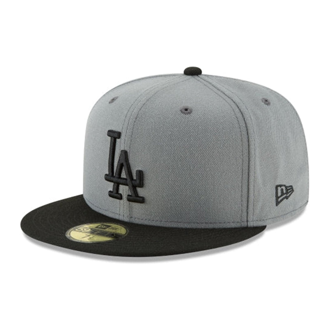 New Era Los Angeles Dodgers 2Tone 59FIFTY in grey and black