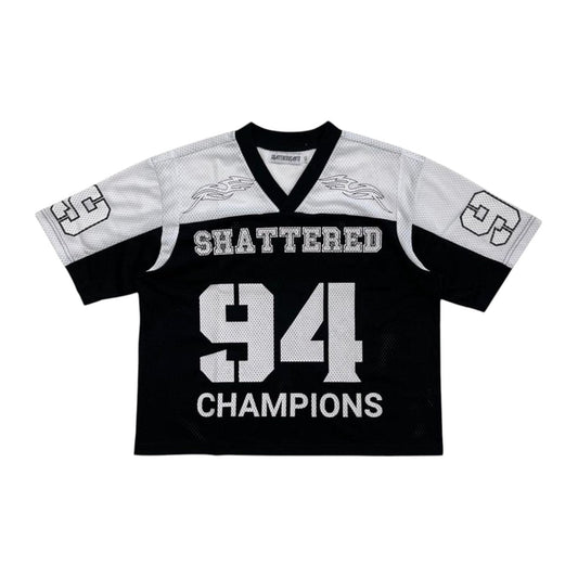 Shattered Hearts Shattered 94 Champions mesh jersey, front view