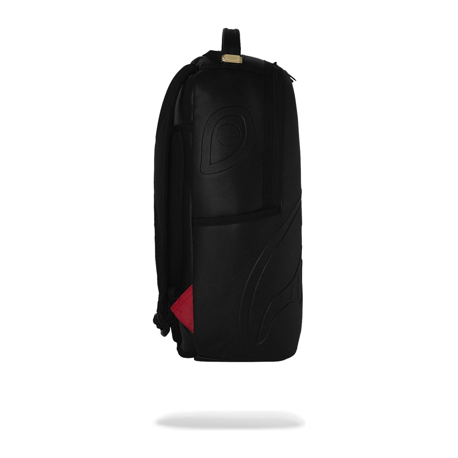 Sprayground Gold Brick Drip Backpack — Black
